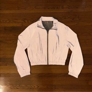 Reflective Cropped windbreaker. Size S. By Tic Toc